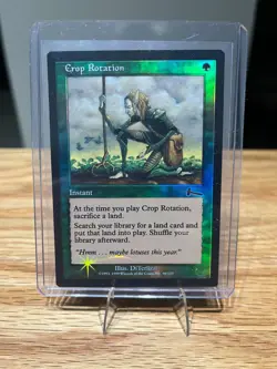 Magic the Gathering- MTG- Crop Rotation 98/143 – Foil – Urza’s Legacy -mint - Image 1