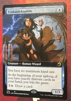 Triskaidekaphile (Extended Art) MID 342 Normal English NM - MTG - Image 2