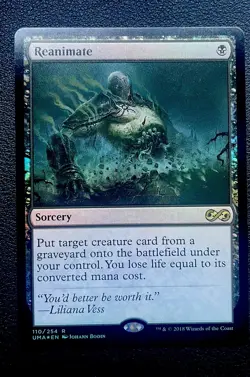 Reanimate (foil) - Ultimate Masters - Magic the Gathering - Image 1