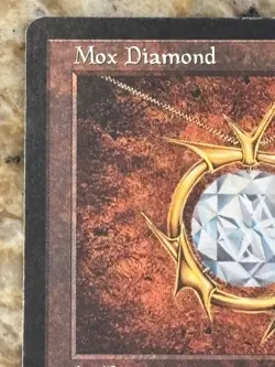 WOTC MtG Stronghold Mox Diamond (R) MP #138 Magic The Gathering - Image 3