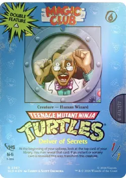 🔥 MTG Secret Lair Drop TMNT FOIL - VHS Villains 🔥 - Image 3