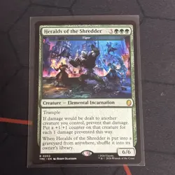 MTG Heralds of the Shredder Vigor Commander: Teenage Mutant Ninja Turtles #53 NM - Image 1