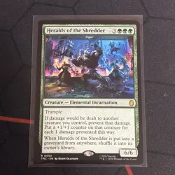 MTG Heralds of the Shredder Vigor Commander: Teenage Mutant Ninja Turtles #53 NM - Image 2