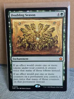 Doubling Season | Foundations (FDN) 216 | Non-Foil | NM | MTG - Image 1