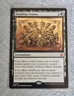 Doubling Season | Foundations (FDN) 216 | Non-Foil | NM | MTG - Image 2