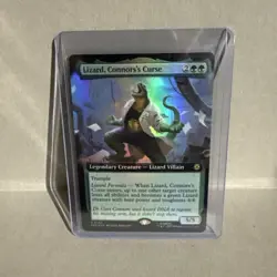 MTG Lizard, Connors's Curse (Extended Art) Marvel's Spider-Man Foil - Image 1