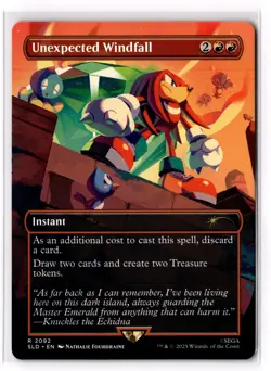 Unexpected Windfall () 2092 Secret Lair Drop Series Normal NM - Image 1