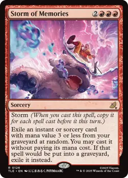 x1 Storm of Memories R MTG Avatar: The Last Airbender: Eternal M/NM, English - Image 1