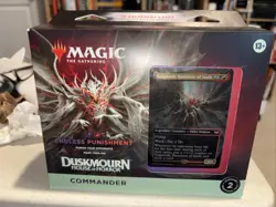 Magic The Gathering Duskmourn House of Horror Endless Punishment Commander Deck - Image 1