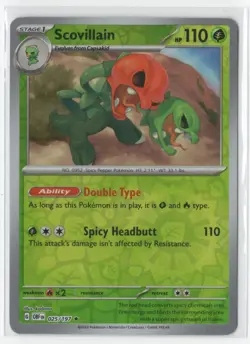 Pokemon Obsidian Flames 025/197 Scovillain Reverse Holo - Image 1