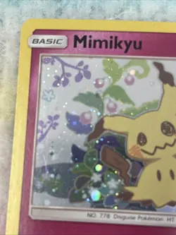 Mimikyu Black Star Promo SM163 Holo Pokemon TCG Card LP - Image 4