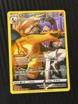 Pokemon TCG Charizard TG03/TG30 2022 Sword and Shield Lost Origin NM Condition - Image 1