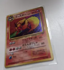 [NM] Flareon Pokemon Card Japanese No.136 Jungle set Vintage Holo Condition 🔥 - Image 4