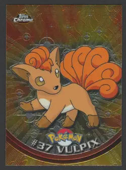 Vulpix - Topps Chrome Pokemon - #37 - Image 1