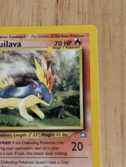 Pokemon TCG Quilava Neo Genesis Uncommon Stage 1 47/111 2000 - Image 4