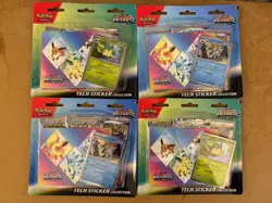 Pokemon Prismatic Evolutions 3 Packs Tech Sticker Collection Booster Lot of 4 - Image 1