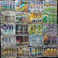 100 Lot All AR Pokemon Chinese Card Art Rare Houndour Joltik Swablu NE40 - Image 1