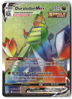 Duraludon VMAX ⭐ 219/203 Holo Rare Rainbow Evolving Skies 2021 Pokemon NM - Image 1