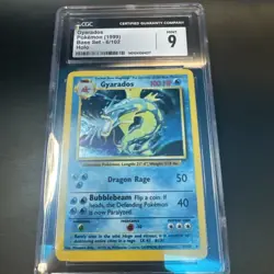 Gyarados Pokemon (1999) Base Set Holo 6/102 CGC 9 - Image 1