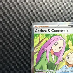 Anthea and Concordia 254/217 Ascended Heroes Pokemon TCG Full Art Trainer NM - Image 2