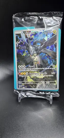 Pokemon TCG - N's Zekrom #31 POKEMON CENTER Promo Ascended Heroes SEALED - Image 1