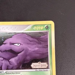 Pokemon Muk Legend Maker Reverse Holo Holo Rare 11/92 NM - Image 4