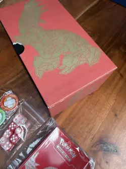 POKEMON XY PRIMAL CLASH ETB BOX GROUDON OPEN - Image 4