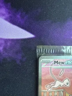 Mew ex SVP 053 Pokemon TCG Scarlet Violet 151 Black Star Promo Full Art SEALED - Image 2