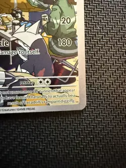 Excadrill 174/162 Holo Illustration Rare Temporal Forces Pokemon Card - Image 3