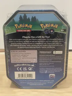 One Factory Sealed Pokemon TCG 2022 Collector's Tin: Pokemon Go (Blissey Promo) - Image 4