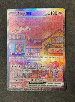 Mew EX Full Art Promo UPC #SVP053 Pokemon Card TCG NEAR MINT - Image 1