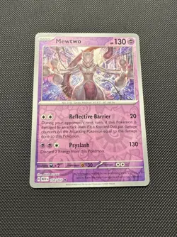 Pokemon TCG Mewtwo 150/165 Sv: Scarlet & Violet 151 Reverse Holofoil Near Mint - Image 2