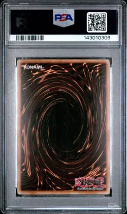 2010 YU-GI-OH! LEGEND COLLECTION #EN005 DARK MAGICIAN PSA 6 - Image 2