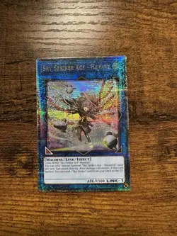 Sky Striker Ace - Hayate Quarter Century Alternate Art RA04 M/NM QCSR Yugioh - Image 1