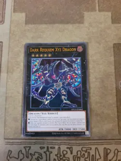YUGIOH DARK REQUIEM XYZ DRAGON OP15-EN002 ULTIMATE UNLIMITED ED NM - Image 2