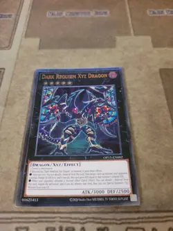 YUGIOH DARK REQUIEM XYZ DRAGON OP15-EN002 ULTIMATE UNLIMITED ED NM - Image 4