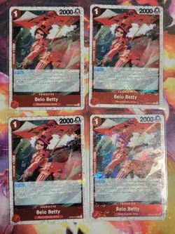 Belo Betty Playset - OP05-015 x4 - PRB-01 Jolly Roger Reprint - One Piece TCG - Image 2