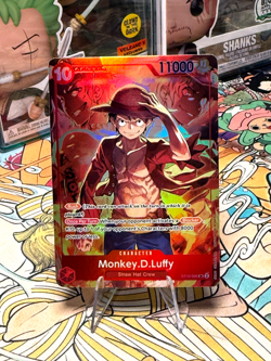 Monkey D Luffy ST10-006 Treasure Booster Promo One Piece TCG - Image 1