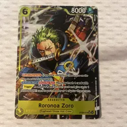Roronoa Zoro (Full Art) ST29-014 Starter Deck 29: Egghead Foil English - Image 1
