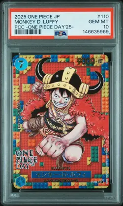 2025 ONE PIECE JPN PREMIUM COLLECTION ONE PIECE DAY'25 MONKEY D. LUFFY PSA 10 - Image 1