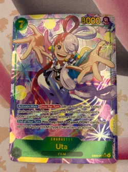 Uta (061) (Alternate Art) EB03-061 Extra Booster: One Piece Heroines Edition - Image 1