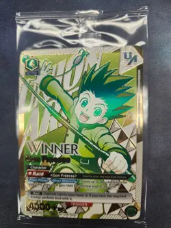 Gon Freecss (078) Winner Union Arena promo Hunter x Hunter UEPR/HTR-1-078 Sealed - Image 1