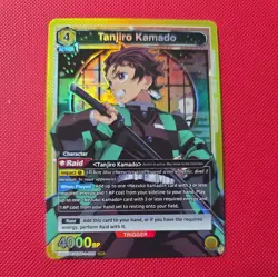 Union Arena CCG Demon Slayer Tanjiro Kamado UE05BT/KMY-1-008 SR English - Image 1