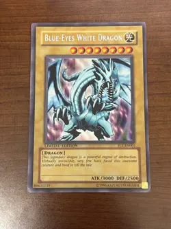 Blue Eyes White Dragon FL1-EN001 Secret Rare Yu-Gi-Oh Card Near Mint NM - Image 1