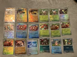 Pokemon Prismatic Evolutions Poke Ball Pokemon Card Lot Of 51 - Image 1
