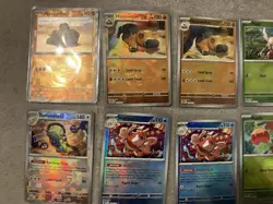 Pokemon Prismatic Evolutions Poke Ball Pokemon Card Lot Of 51 - Image 2