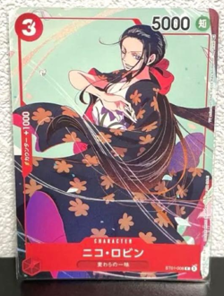 [NM] Nico Robin ONE PIECE Japan ST01-008 Parallel Promotion Card Set3 1 - Image 1