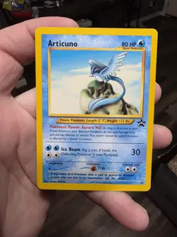 Pokemon TCG Articuno Black Star Promo #48 Card MP. - Image 1