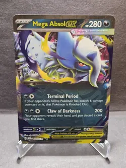 Pokemon 4 Card Ultra Rare Lot – Urshifu VMAX, Mega Absol EX + V Cards - Image 2