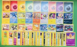 POKEMON 100 CARD LOT RARE COMMON UNC HOLO & 1 GUARANTEED GX V VMAX OR FULL ART!! - Image 4
